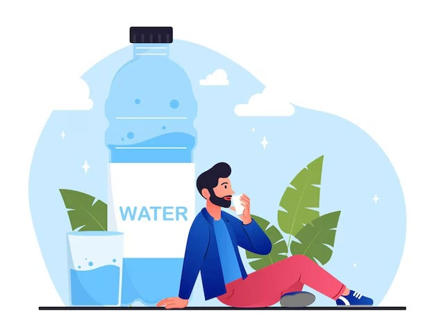 نوشیدن آب کافی برای افزایش مقاومت بدن ضروری است.
