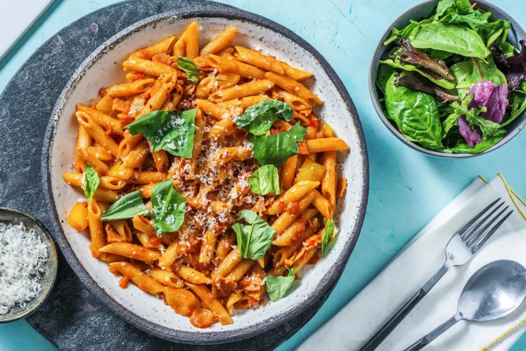 پاستا آرابیتا (Arrabbiata): سس تند و پرهیجان