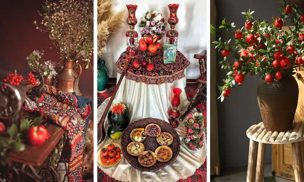 دکوراسیون شب یلدا