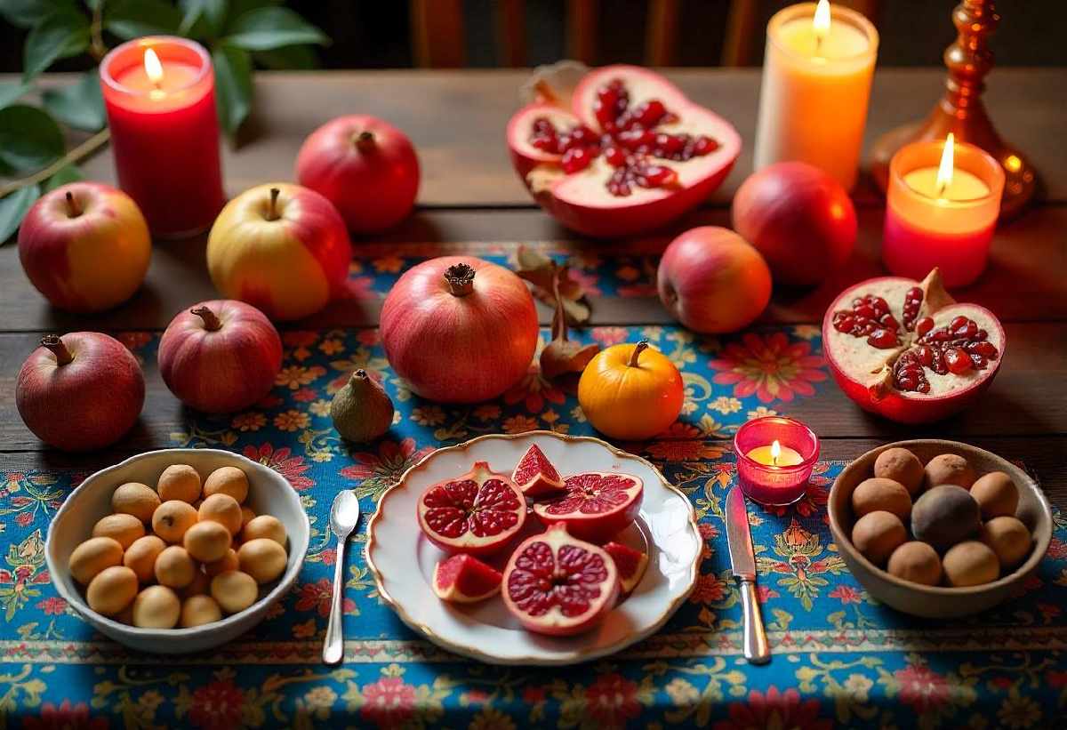 دکوراسیون شب یلدا