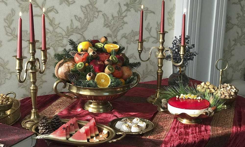 دکوراسیون شب یلدا